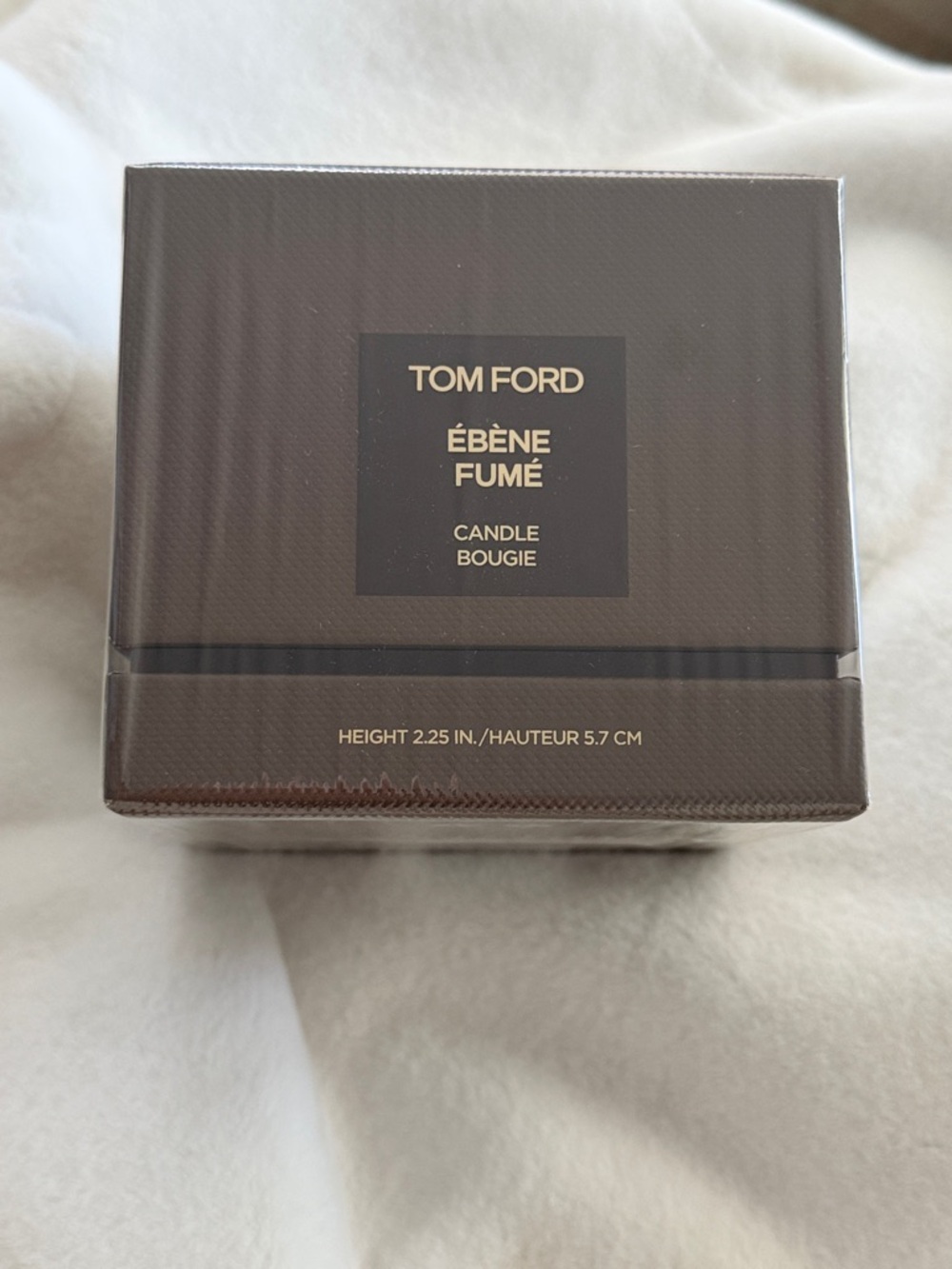 Tom Ford Ébène Fumé Candle - brand new packaging